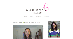 Desktop Screenshot of mariposamoment.com